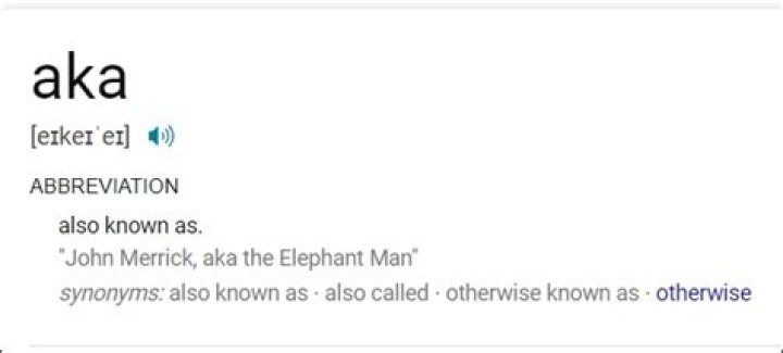 Aka Meaning in Text: Understanding Its Usage and Significance