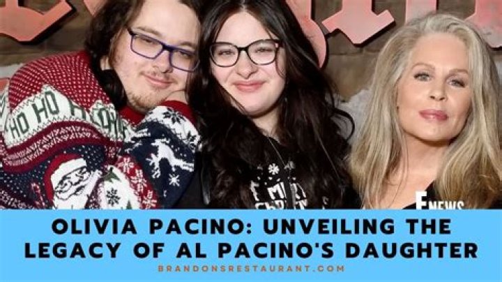 Al Pacino's Daughter Olivia: A Comprehensive Look at Her Life, Career, and Family
