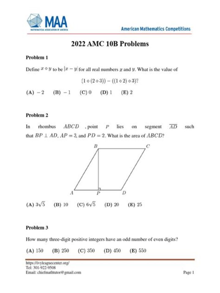 Mastering AMC Math 8 Practice Problems: A Comprehensive Guide for Success