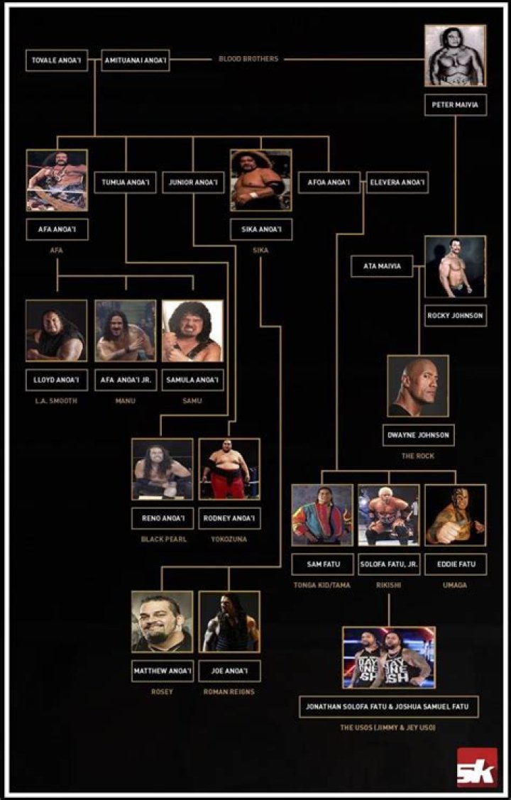 Anoa'i Family Tree WWE: A Comprehensive Look at the Wrestling Legacy