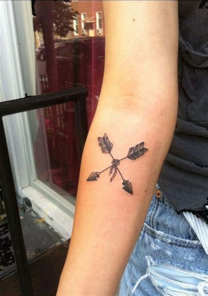 Arrow Friendship Tattoo: A Symbol of Bonding and Eternal Connection