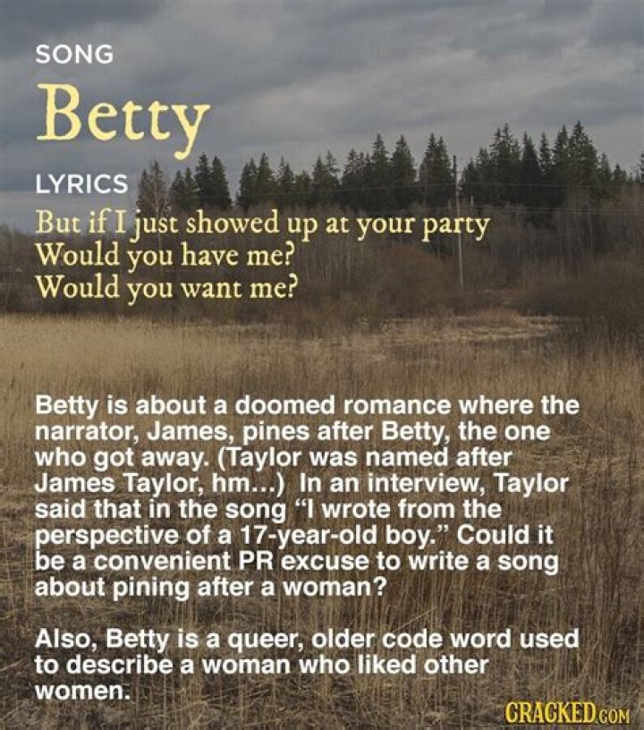 Betty Lyrics Taylor Swift: A Deep Dive into the Heartfelt Ballad