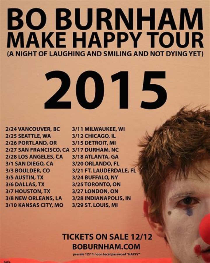 Bo Burnham Tour: Your Ultimate Guide to the Hilarious and Talented Comedian