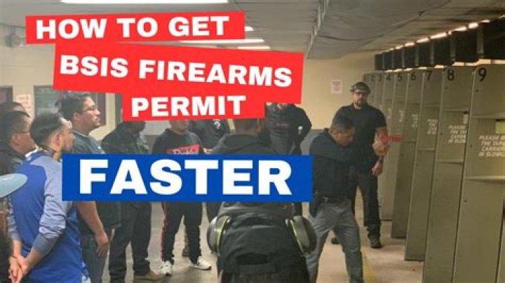 Comprehensive Guide to Bsis Firearm Permit Processing: Everything You Need to Know