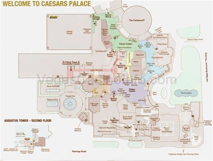 Caesars Casino Map: Your Ultimate Guide to Navigating the Iconic Resort