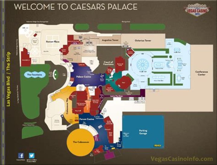 Caesars Palace Casino Map: Your Ultimate Guide to Exploring the Iconic Resort