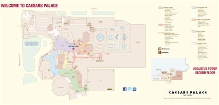 Caesars Palace Las Vegas Hotel Map: Your Ultimate Guide to Exploring the Iconic Resort