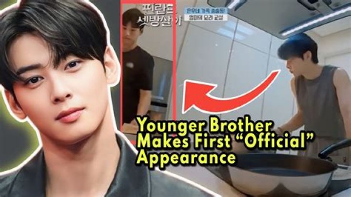 Cha Eun-Woo's Little Brother: Exploring the Life and Connection