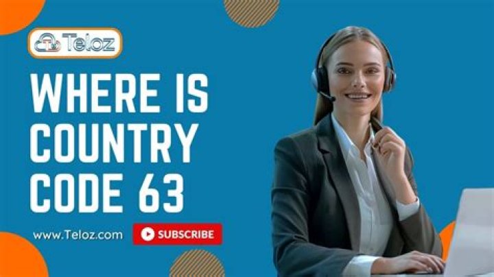 Understanding Country Codes 63: A Comprehensive Guide