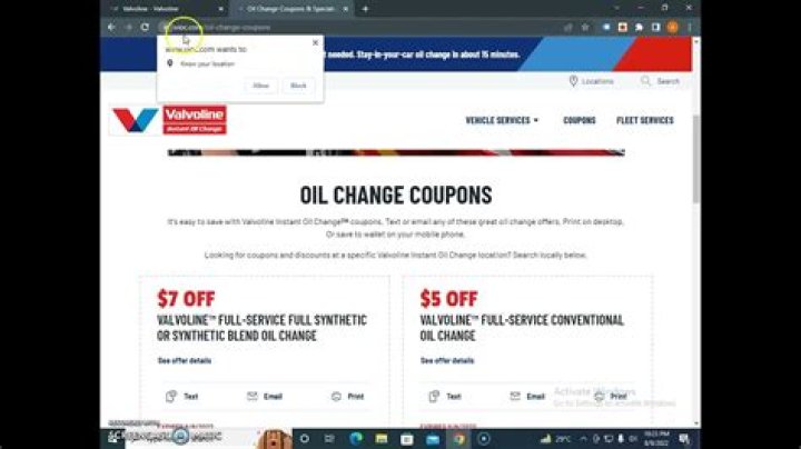 Coupons Valvoline Oil: Save Big on High-Quality Engine Oil