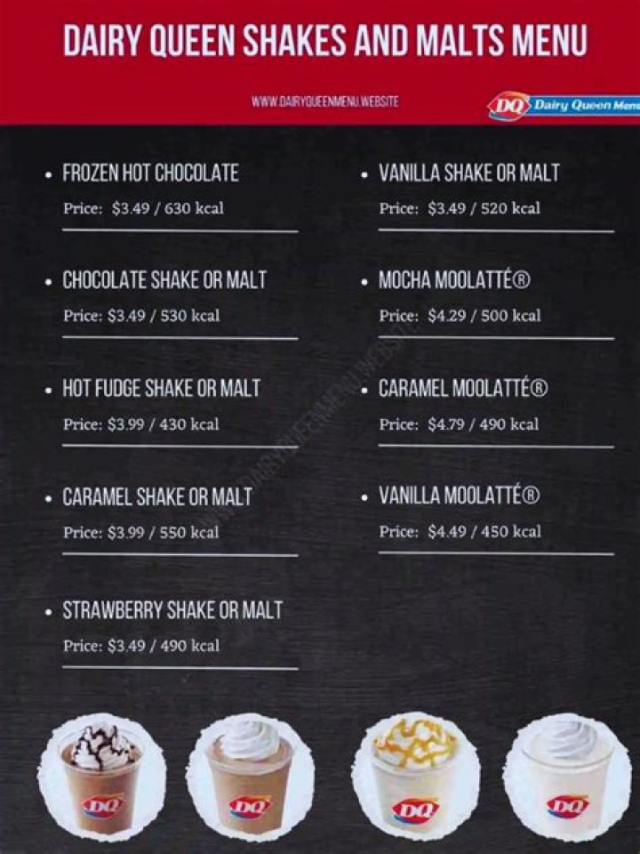 Dairy Queen Calories Menu: A Comprehensive Guide to Enjoy Your Treats Without Guilt