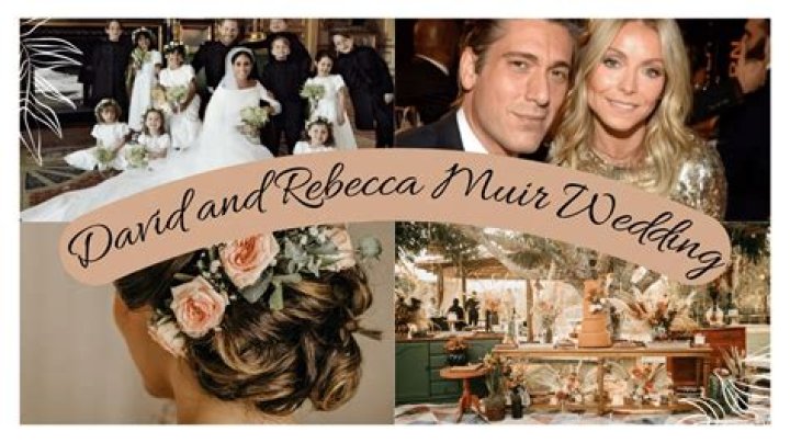 David and Rebecca Muir Wedding: A Celebration of Love and Legacy