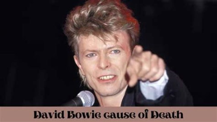 David Bowie Death Cause: A Comprehensive Look at the Life and Legacy of the Iconic Musician