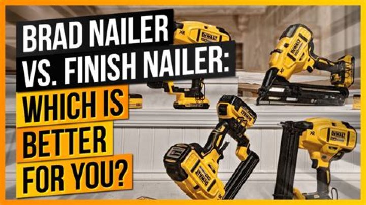 Difference Between a Finish Nailer and Brad Nailer: The Ultimate Guide for Your Projects