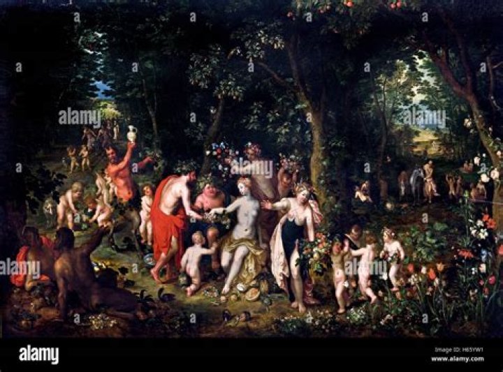 Dionysus Feast of the Gods Painting: A Masterpiece Celebrating Joy and Divinity
