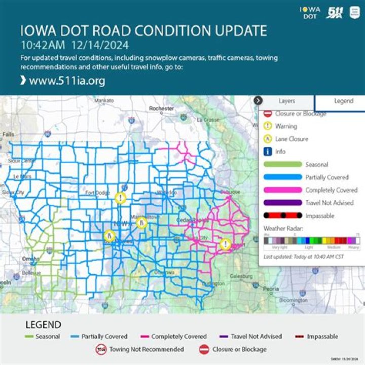 Comprehensive Guide to DOT Road Conditions in Iowa