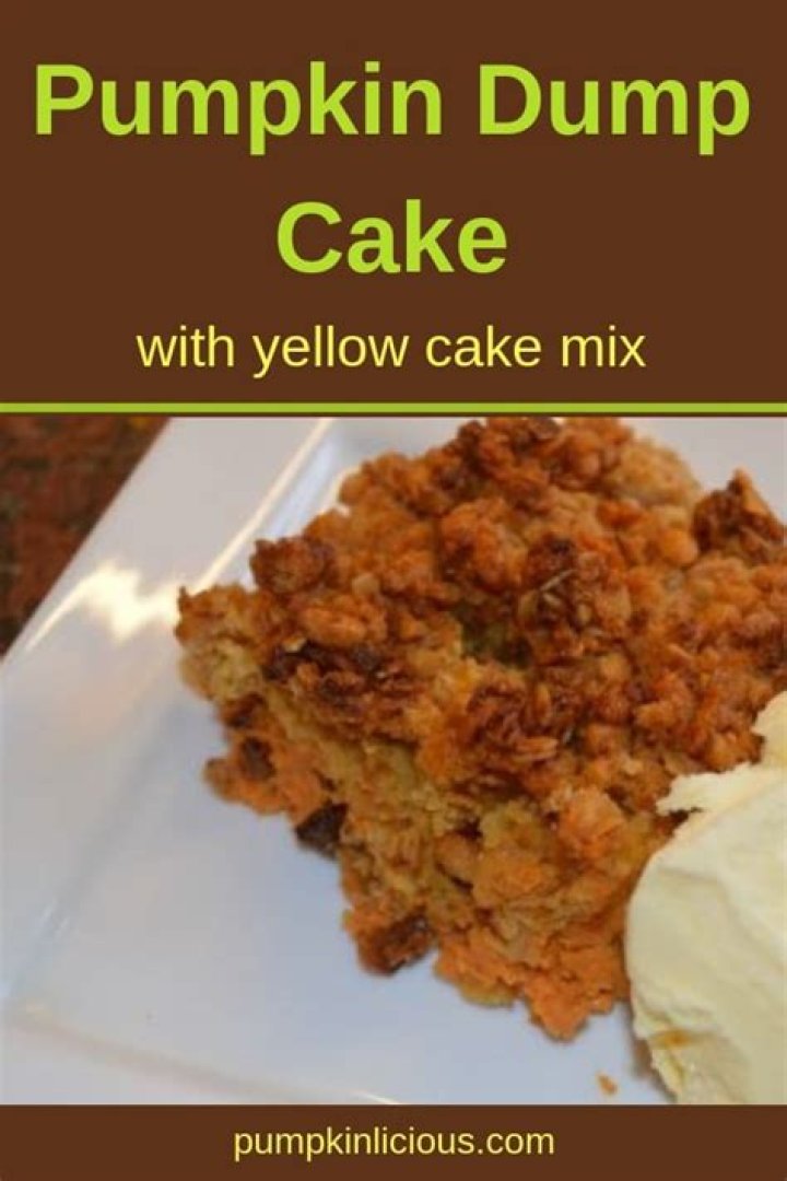 Dump Cakes with Yellow Cake Mix: A Sweet and Simple Delight