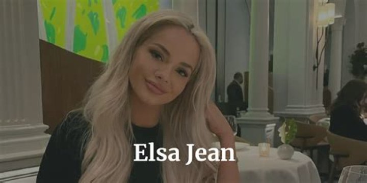 Elsa Jean Birth Name: Unveiling the Life and Journey of a Talented Performer
