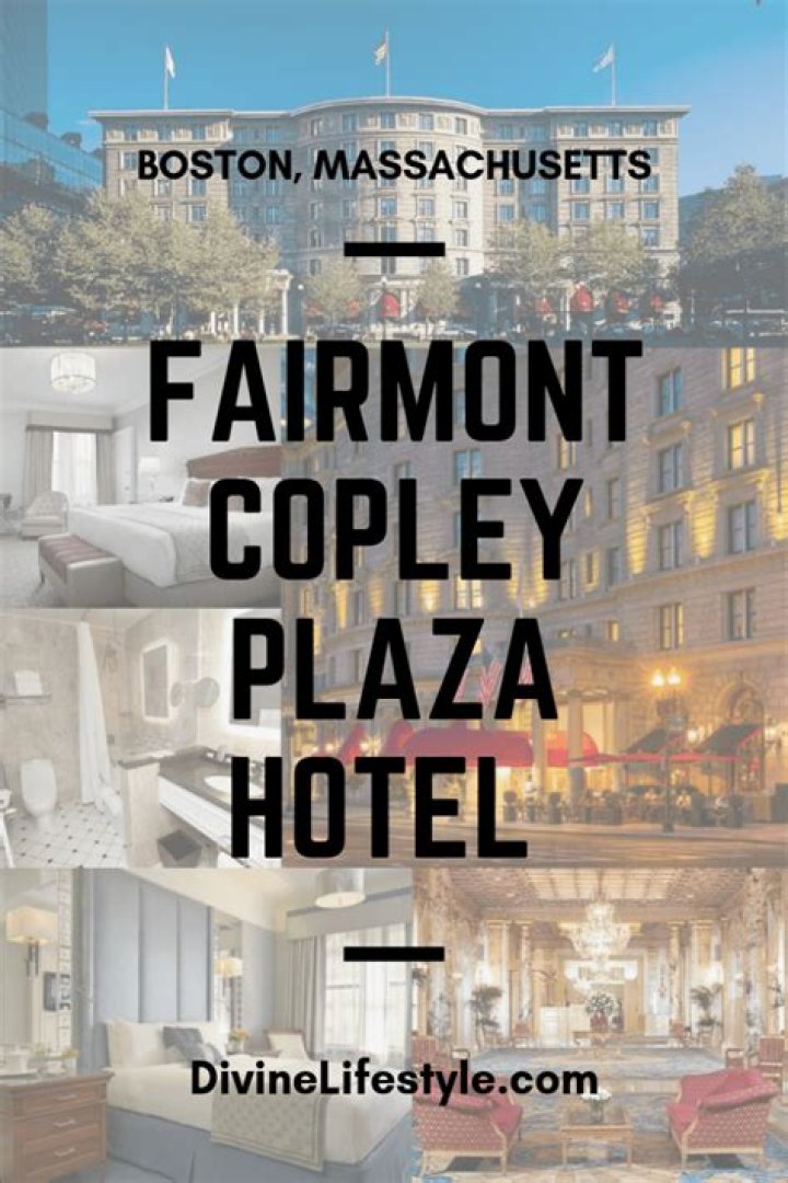 Fairmont Copley Plaza Hotel Boston Massachusetts: A Timeless Icon in the Heart of the City