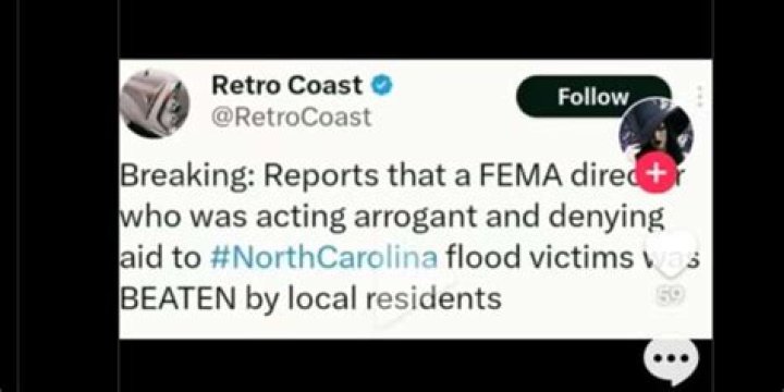 FEMA Director Beaten: Unraveling the Truth Behind the Headlines
