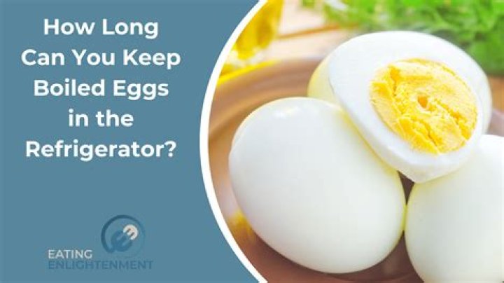Hard Boiled Eggs Refrigerator Life: How Long Do They Last and How to Store Them Properly