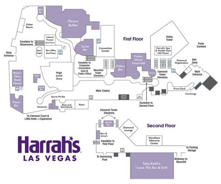 Harrah's Vegas Map: Your Ultimate Guide to Exploring the Iconic Resort