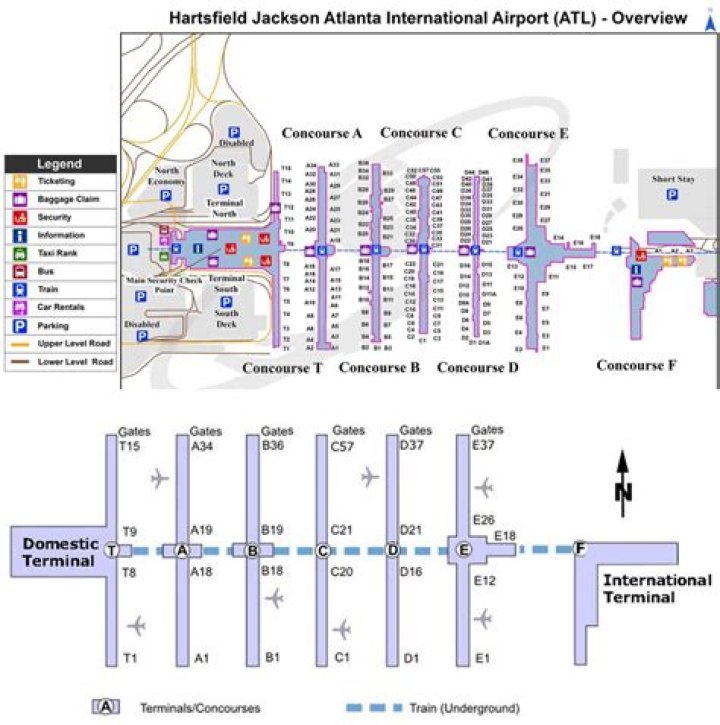 Hartsfield-Jackson Intl Airport Map: Your Ultimate Guide to Navigating the World's Busiest Airport