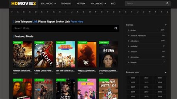 HDMovie2: Your Ultimate Destination for High-Quality Movies