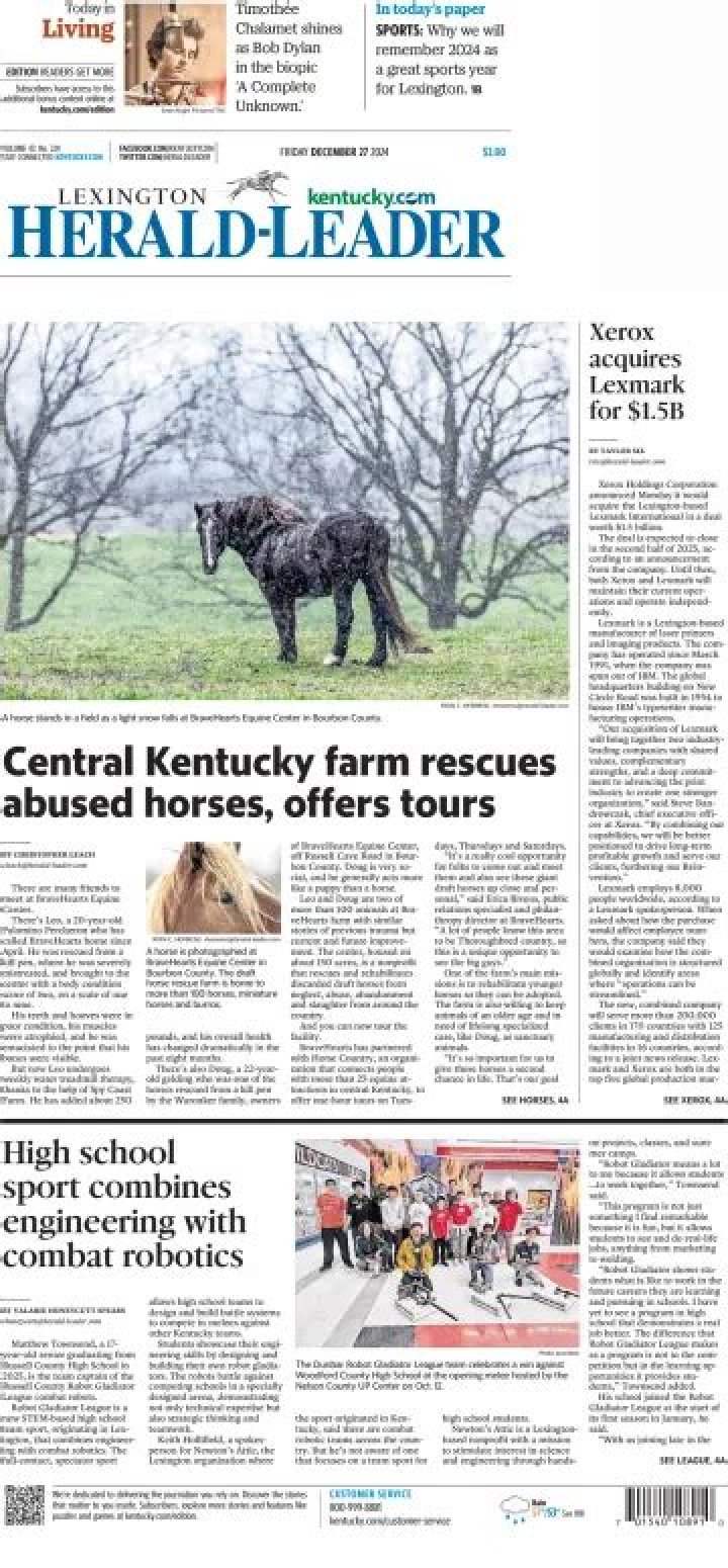 Herald Leader Newspaper: A Comprehensive Guide to One of the Most Renowned Publications