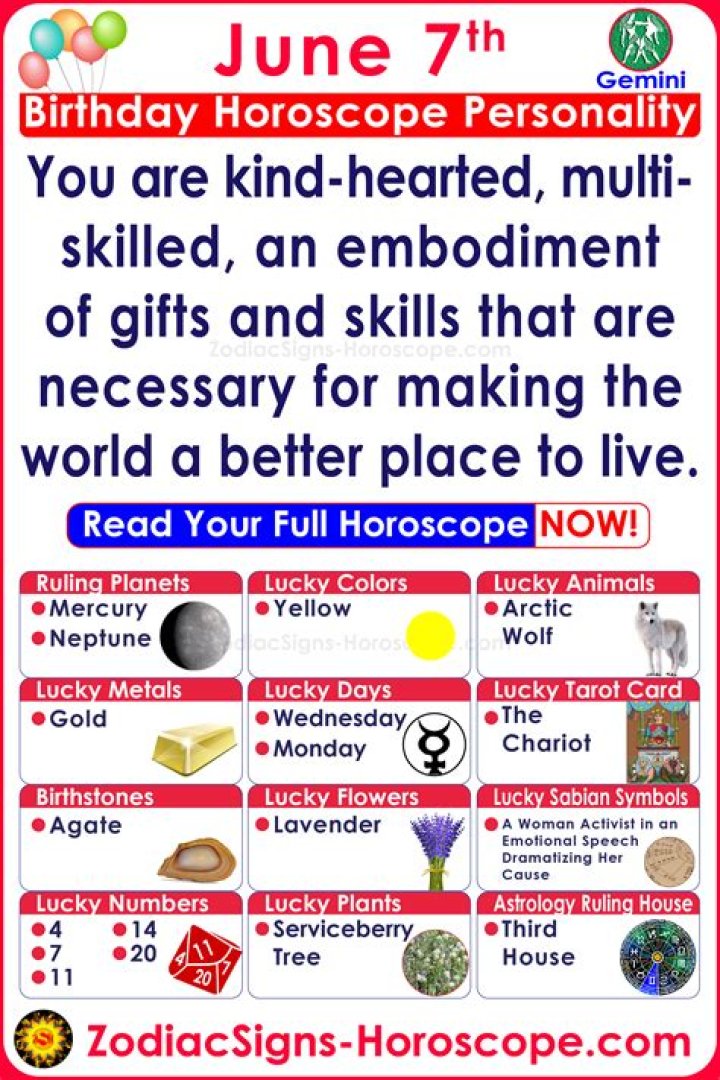 Unveiling the Mysteries of Horoscope June 7th: A Comprehensive Guide