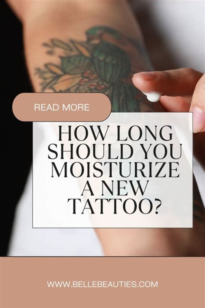 How Often Should You Moisturize a New Tattoo? A Comprehensive Guide