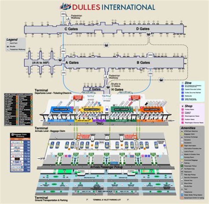 IAD Dulles Airport Map: A Comprehensive Guide for Travelers