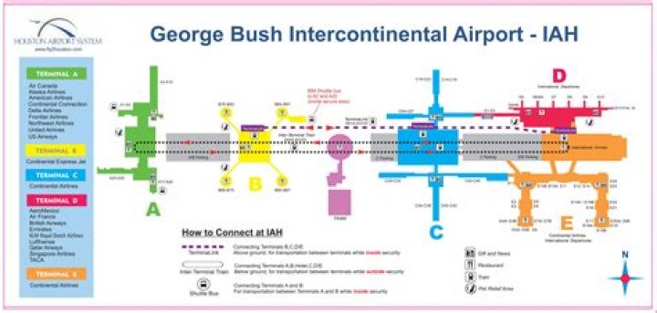 Iah Map Terminal: Your Comprehensive Guide to Efficient Airport Navigation
