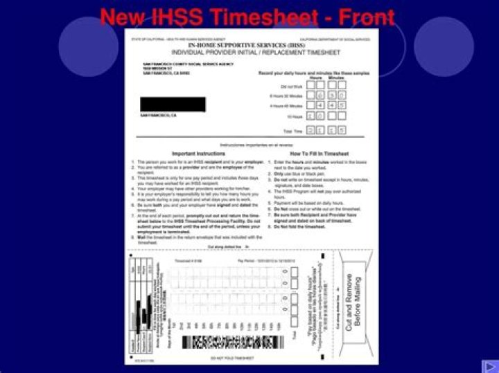 IHSS Timesheet: A Comprehensive Guide to Managing Your In-Home Supportive Services Hours