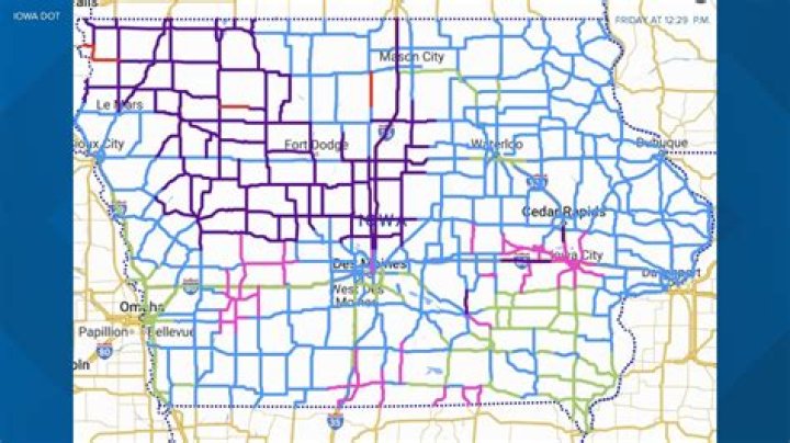 Iowa DOT Road Closures Map: Your Ultimate Guide to Navigating Road Conditions