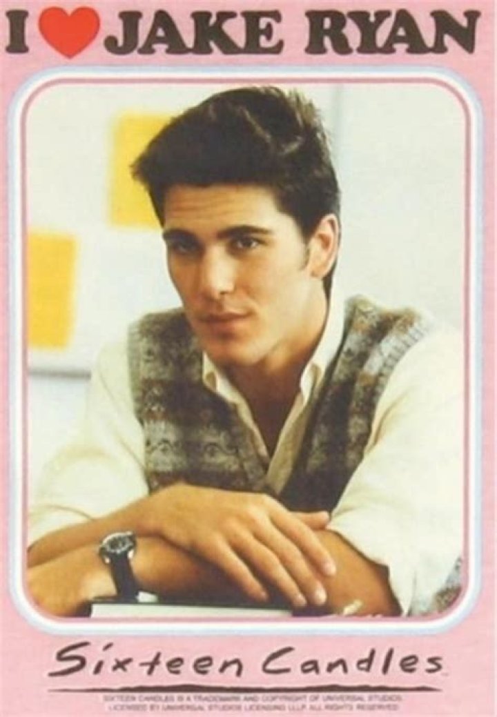 Jake Ryan from 16 Candles: A Rising Star in the Acting Industry