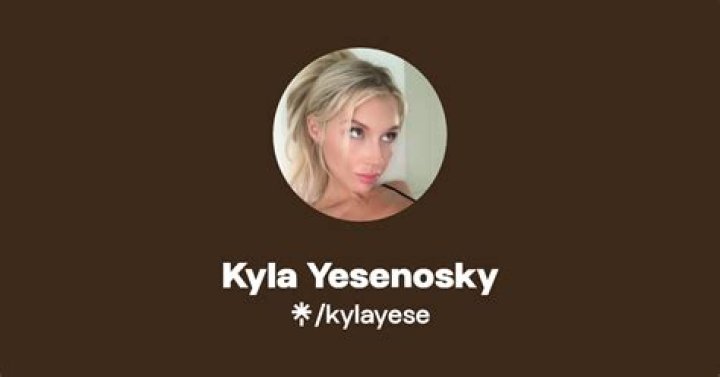 Kyla Yesenosky: The Controversy Surrounding the Leaked Nudes