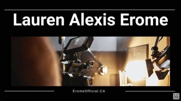 Lauren Alexis Erome: The Rising Star in the Entertainment Industry