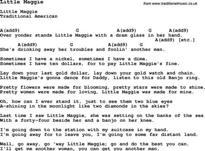 Little Maggie Lyrics: A Journey Through the Iconic Traditional Folk Song