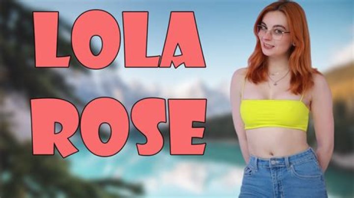 Lola Rose Twitter: Exploring the Fashion Icon's Social Media Presence