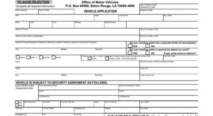 Louisiana Vehicle Registration: A Comprehensive Guide for Residents