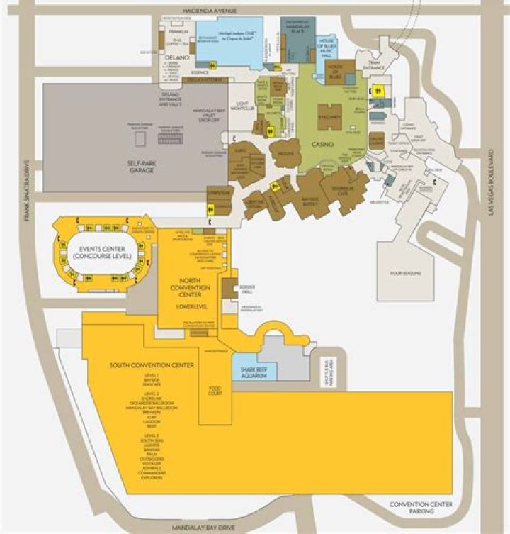 Mandalay Bay Convention Center Map: A Comprehensive Guide for Your Visit