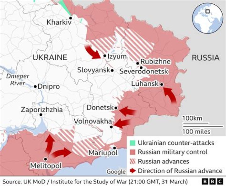 Map of Conflict in Ukraine: A Comprehensive Analysis