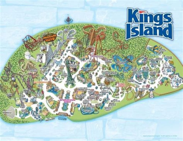 Map of Kings Island Park: Your Ultimate Guide to Adventure