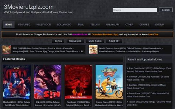 Latest Movies on Movierulz.ms: Watch Now & Discover More!