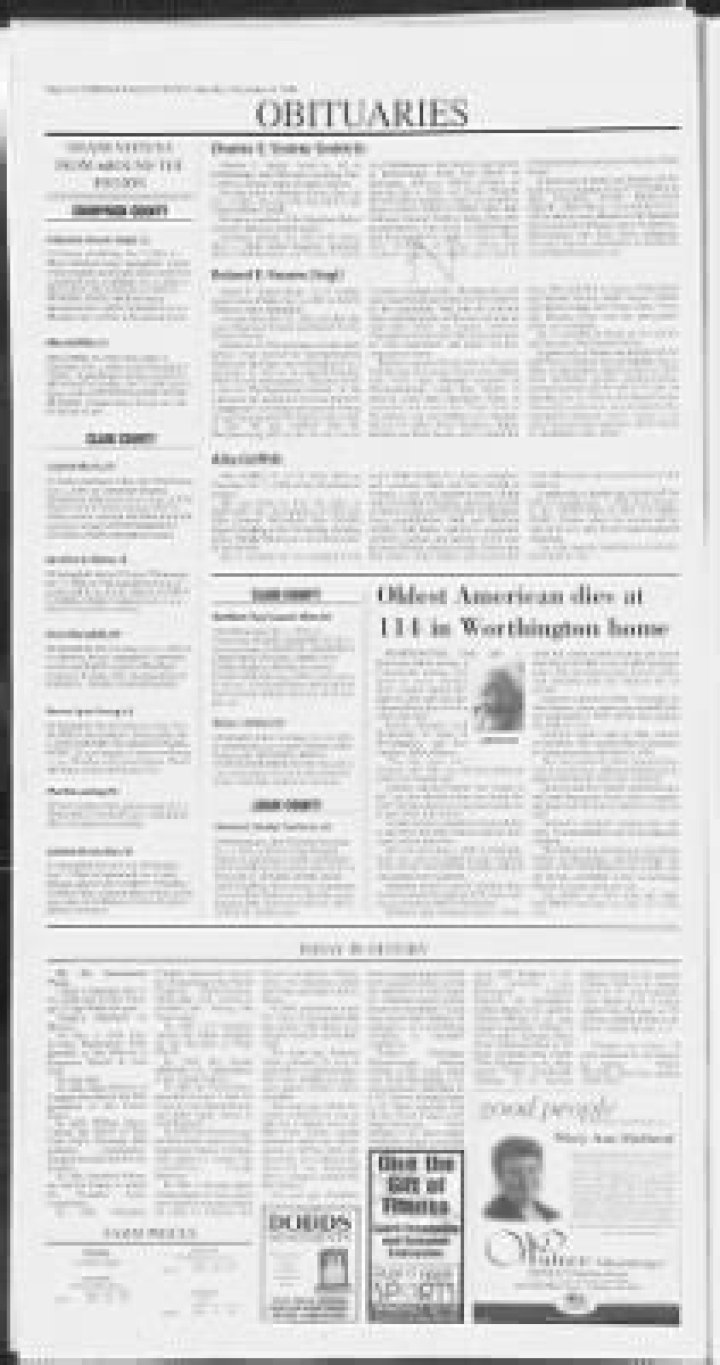 Comprehensive Guide to Obituaries in Urbana, Ohio: Honoring Lives and Preserving Memories