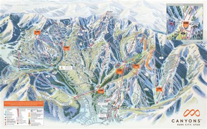 Park City and Canyons Map: A Comprehensive Guide to Exploring the Natural Wonders