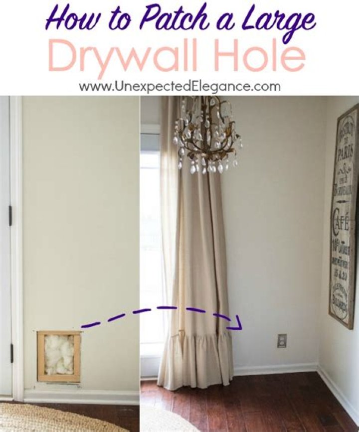 How to Patch a Large Drywall Hole: A Comprehensive Guide