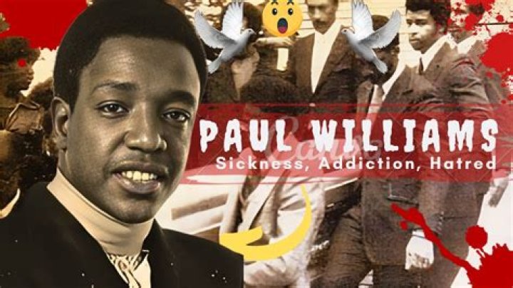 Paul Williams: The Temptations Singer - A Legacy of Soul and Resilience