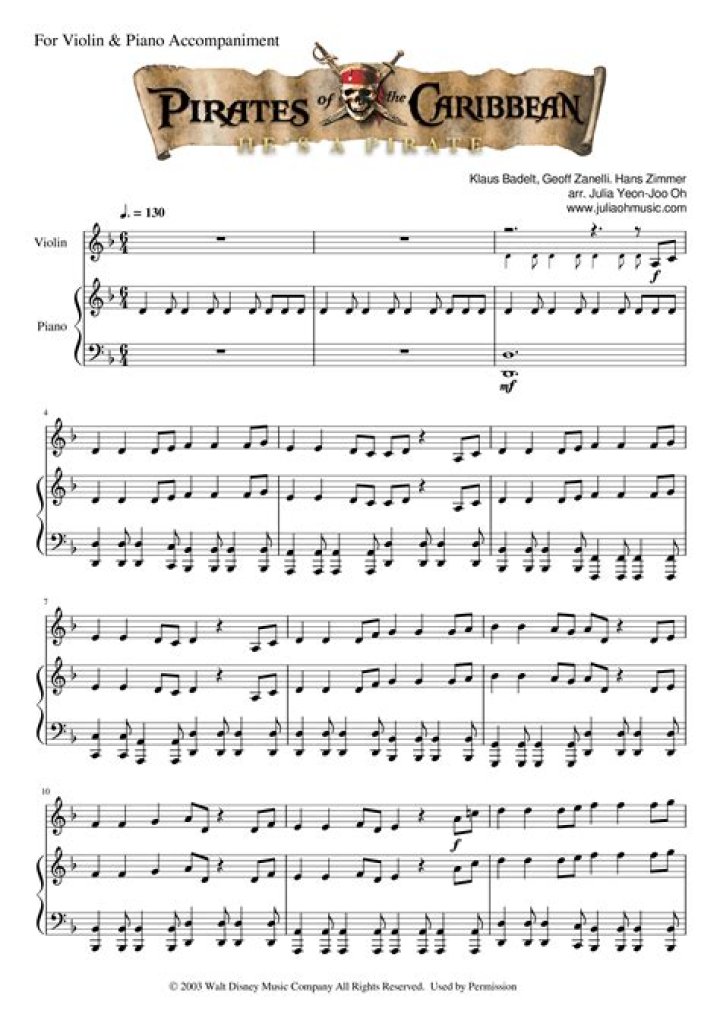 Pirates of the Caribbean Music List: A Comprehensive Guide to the Iconic Soundtrack